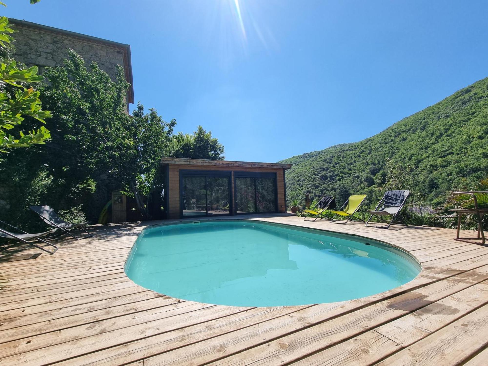 Mas Montet Chez Raphael Βίλα Valleraugue Εξωτερικό φωτογραφία
